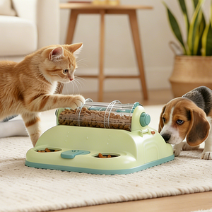 Jouets de puzzle interactifs <span class=keywords><strong>pour</strong></span> animaux de compagnie, distributeur de nourriture lent IQ <span class=keywords><strong>pour</strong></span> chats et chiens, détachable et facile à nettoyer, vente en gros - Product Image 3