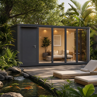 Casa Prefabricada para Camping COCOVIA, Moderna, de Instalación Manual, Móvil, de Lujo, Modular, para Playa