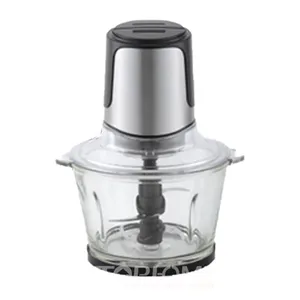 1.5L Glazen Pot 2 Speed Elektrische Roestvrijstalen Huishoudelijke Voedsel Blender Mini Voedsel Chopper