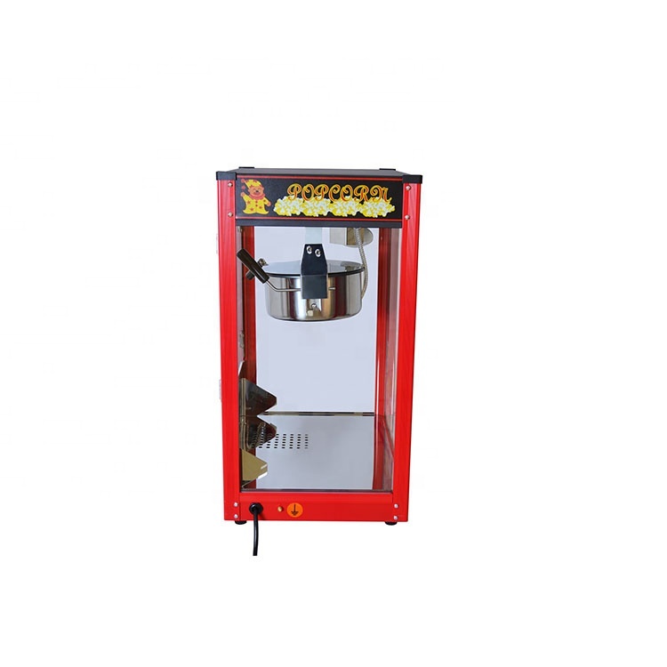 Produits chauds 1.35KW aromatisé cretors machine à pop-corn à vendre
