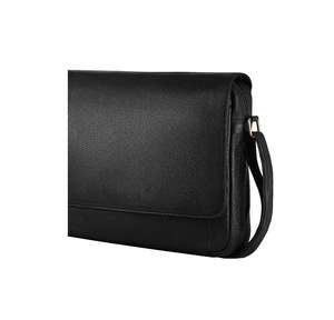 Sac messager en cuir de luxe haut de gamme pour hommes, sac de bureau pour hommes, compartiment rembourré pour ordinateur portable avec sangle réglable - Product Image 2