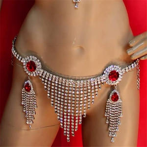 ELITES Vente en gros Personnaliser le nouveau style de diamants Costumes de performance pour adultes Costumes de <span class=keywords><strong>carnaval</strong></span> avec strass pour femmes - Product Image 4