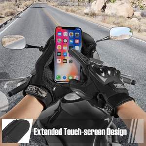 Gants de moto à écran tactile, antidérapants, résistants à l'usure, avec protection des jointures rigides, pour la conduite en extérieur - Product Image 2