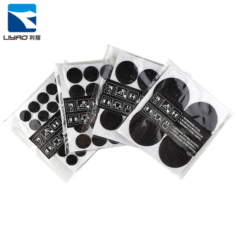 Высококачественные цветные велюровые самоклеящиеся крючки и петли Amazon, декоративные точки, аксессуары для одежды и обработки