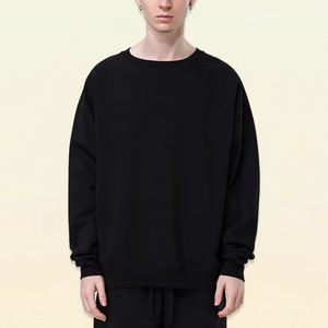 H5588 Fournisseur d'usine Vente en gros Personnalisé Molleton épais 300g Spandex/Polyester Dessin animé Doublure polaire Printemps Coupe ample Unisexe Col rond - Product Image 1