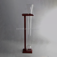 Offre Spéciale – Verre Classique Moderne en Borosilicate avec Support en Bois ou Plastique pour Bière, Vin, Restaurant – Idéal pour Cadeaux d'Affaires
