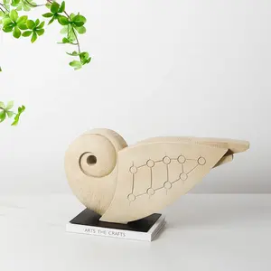 कस्टम नॉर्डिक राल पक्षी मूर्ति विंटेज पशु प्रतिमा गृह सजावट राल शिल्प मूर्तिकला सजावट घर के लिए