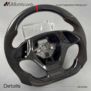 Volante de Fibra de Carbono con Pantalla LED Personalizada para Chevrolet Camaro, Corvette C7 Z06 ZR1 Stingray Z51 Coupé 2013-2019 - Product Image 3