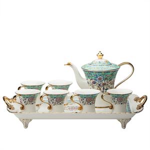 Best-selling European Enamel Afternoon <b>Tea</b> Ceramic <b>Coffee</b> <b>Set</b> - Product Image 4