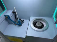 Ventes chaudes Machine à barbe à papa automatique miniature Dania avec sucre 60 couleurs 4 saveurs Paiement par pièce de monnaie ou code QR pour centre commercial