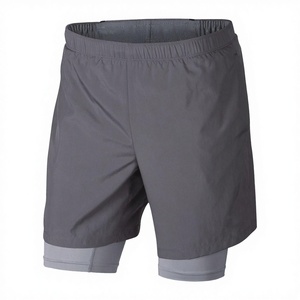 Men's Premium Solid Nonwoven 100% Polyester Gym Running Shorts | Hot Mid Waist Quick Dry Breathable Casual Sport Shorts <b>Elastic</b> - Product Image 3