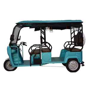 รถสามล้อไฟฟ้าสำหรับผู้โดยสารผู้ใหญ่ >1000W ตุ๊กตุ๊กมีหลังคา ระยะทาง 90 กม. ความเร็ว 30-50 กม./ชม. - Product Image 3
