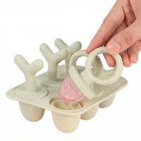 Nouvel Arrivage Moule à glace pour bébé en silicone, pour aliments complémentaires, mini-moules à bâtonnets, bac à glaçons avec bâtonnets