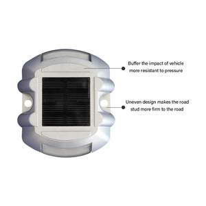 Straßenverkehrswarnspitzen reflektierender Straßen- und Brücken-Spitzen-LED-Guss-Solar-Spitzen aus Aluminium Pferdeschnür - Product Image 6