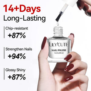 Vente en gros de vernis à ongles fonctionnels avec logo personnalisé, couche de finition artistique, couche de finition sans lavage, séchage à l'air, couche de protection, <span class=keywords><strong>gel</strong></span> de base et de finition, vernis à ongles - Product Image 2