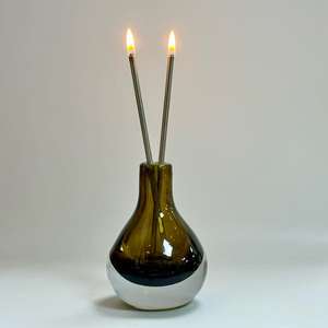 Elegante vela <span class=keywords><strong>de</strong></span> aromaterapia hecha a mano, vela <span class=keywords><strong>de</strong></span> aceite con núcleo <span class=keywords><strong>de</strong></span> Metal, Color central personalizado como regalo <span class=keywords><strong>de</strong></span> vacaciones para amigos - Product Image 4