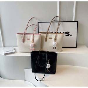 PU Work Shoulder <b>Bag</b> <b>Large</b> Capacity Simple Female <b>Crossbody</b> <b>Bag</b> Solid Color Commuting <b>Bag</b> <b>Women</b> Female - Product Image 4