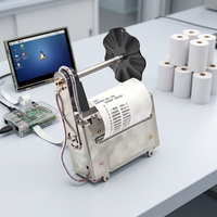 Impresora Térmica de Recibos y Códigos de Barras de 80 mm, Máquina Integrada para Impresión de Facturas/Notas de Carga con USB/RS232/TTL