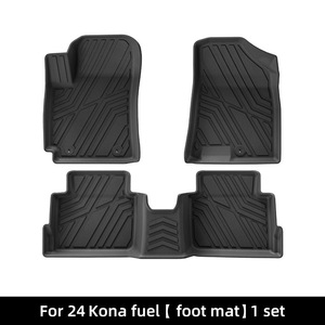 Tappetini per <span class=keywords><strong>Auto</strong></span> in TPE per Tutte le Stagioni per <span class=keywords><strong>Hyundai</strong></span> <span class=keywords><strong>KONA</strong></span> 2024, Inodore, Antiscivolo, Accessori di Protezione per Interni <span class=keywords><strong>Auto</strong></span> - Product Image 6