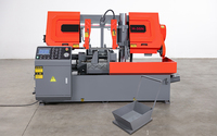 Scie à ruban d'alimentation horizontale d'usine entièrement automatique CNC pour la coupe de faisceaux de métaux