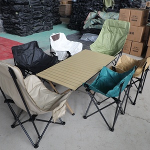 Mesa <span class=keywords><strong>Plegable</strong></span> Portátil para Acampar al Aire Libre, Mesa <span class=keywords><strong>Plegable</strong></span> para Jardín, Pesca, Senderismo y Camping - Product Image 4