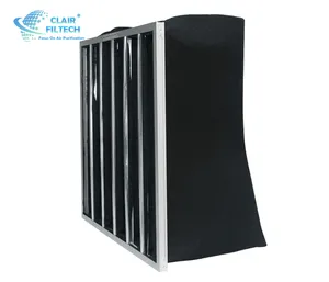 Activated Carbon Pocket Filter Bag Filter For Air Conditioner High Quality