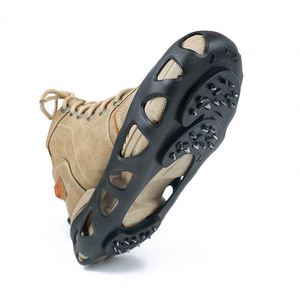 Silicone Ice Cleats 30 Teeth Anti-Slip Snow Grips for Shoes, Winter Ice Traction Crampons Overshoes for Walking and Hiking - Product Image 3