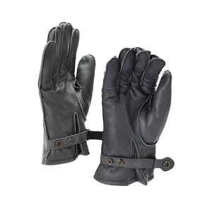 Premium Genuine Leather Motorbike Gloves Men Women <b>Thermal</b> Winter Beach Use Outdoor Casual Plain Stylish Everyday Wear - Product Image 1