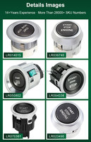Botón de interruptor de encendido de coche LR070381 para Land Roverc Range Rover Velar 13-22 Range Rover Sport Discovery 5