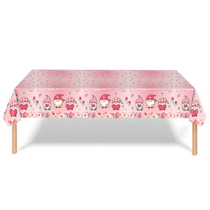Happy Mother's Day Printed <b>Tablecloth</b> 137x274cm Disposable Floral Party Decor - Product Image 3