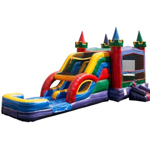 Thương mại lấy cảm hứng từ đá cẩm thạch PVC Inflatable <span class=keywords><strong>Bouncer</strong></span> <span class=keywords><strong>Combo</strong></span> Moon Bounce House trượt nước trẻ em '<span class=keywords><strong>jumper</strong></span> bouncy <span class=keywords><strong>Castle</strong></span> - Product Image 1