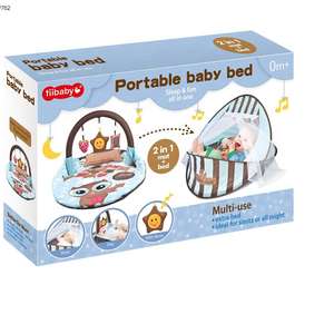Portable Activité Jouer Gym Bébé Dormir Musical <span class=keywords><strong>Pop</strong></span> <span class=keywords><strong>up</strong></span> Doux 2 en 1 Tapis <span class=keywords><strong>Berceau</strong></span> Lit - Product Image 6
