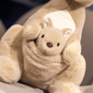 <span class=keywords><strong>Peluche</strong></span> <span class=keywords><strong>Canguro</strong></span> Gigante Morbido e Realistico, Regalo di Compleanno per Bambini, Decorazione per la Casa, Bambola di <span class=keywords><strong>Peluche</strong></span> a Forma di <span class=keywords><strong>Canguro</strong></span> - Product Image 5