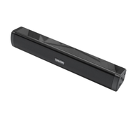 Hadiah Promosi Bisnis Kustom Speaker Bluetooth Soundbar 5W*2 Baterai 1800mAh Desain Modern Plastik+Logam Ukiran Logam