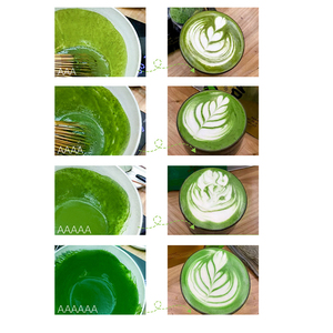 Polvere di Tè Verde Matcha per Latte Art, Mousse, Pudding, Gelato, Cupcake, Ciambelle e Decorazioni per Dessert - Product Image 4