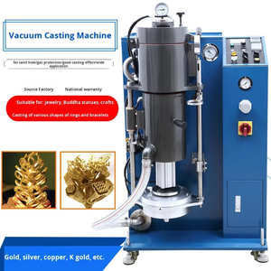 Độ chính xác cao hoàn toàn tự động Máy đúc áp lực chân không cho đồ trang sức vàng Nha khoa Hợp kim Titan bán nhà máy - Product Image 2