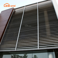 Persienne en aluminium JHR Volets d'extérieur Pare-soleil et stores étanches