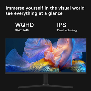 34 Inch <b>PC</b> Desktop Game Monitor 144Hz PBP Split Screen Height-Adjustable <b>Stand</b> - Product Image 6