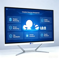 PC Todo en Uno Administrado en la Nube para Escuelas, i7 i9 con Software de Recuperación y Control Remoto, Computadora Monobloque Thin Client para Laboratorio de Ciencias Informáticas