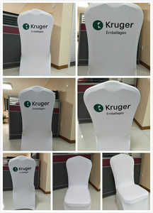 LOGO personnalisé hôtel partie salle à manger décoration spandex <span class=keywords><strong>housse</strong></span> <span class=keywords><strong>de</strong></span> <span class=keywords><strong>chaise</strong></span> <span class=keywords><strong>extensible</strong></span> - Product Image 6