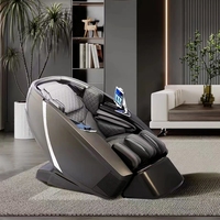 Luxe 3D Thai Stretch sans fil téléphone charge pression d'air mollet pétrissage jambe masseurs santé détection Massage chaise corps
