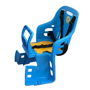 <span class=keywords><strong>Asiento</strong></span> de <span class=keywords><strong>Bicicleta</strong></span> <span class=keywords><strong>para</strong></span> Niños, con Respaldo y Pedales, Montaje Trasero, de Plástico, <span class=keywords><strong>para</strong></span> Niños de 8 Meses a 6 Años - Product Image 1