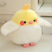 Nouveau style, figurine d'oiseau colorée personnalisable à poser sur l'épaule, jouets en peluche magnétiques, peluches, diverses poupées, cadeau de Noël