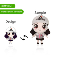 OEM ODM Faible MOQ Jouets en peluche personnalisés, animaux en peluche super doux, poupées en peluche personnalisées pour enfants