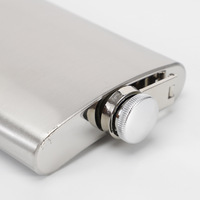 Vente chaude 1-10oz Bouteille D'alcool Pot De Vin Portable Poche Whisky Alcool Liqueur En Acier Inoxydable Mini Hip Flask