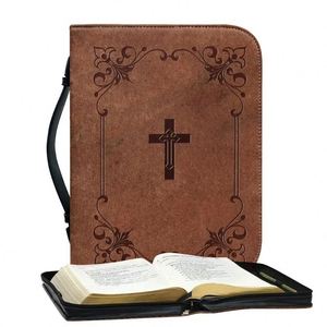 Échantillon gratuit : Housse de protection supérieure pour Bible avec fermeture éclair et poignée, fabriquée en usine - Product Image 6