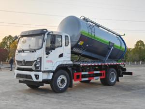 Shacman 4x2 12m³ Heavy Duty Sewage <b>Suction</b> Truck, 12000L Septic Sludge Vacuum Truck with Hydraulic Discharge System - Product Image 4