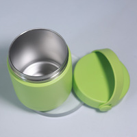 Récipient alimentaire de stockage de pinte de crème glacée Boîte de rangement isolée sous vide à double paroi en acier inoxydable