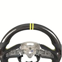 Accessoires intérieurs de voiture Volant en fibre de carbone pour Cadillac ATS ATSV CTS-V 2014-2019