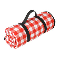 Tapis de pique-nique gonflable Portable épais imperméable couverture de plage Camping randonnée utilisation extérieure pliable pelouse tissu équipement de Camping